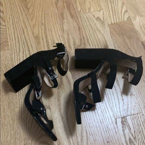 STEVE MADDEN SHANE SUEDE‎ SANDALS SIZE 9 - Picture 3 of 7